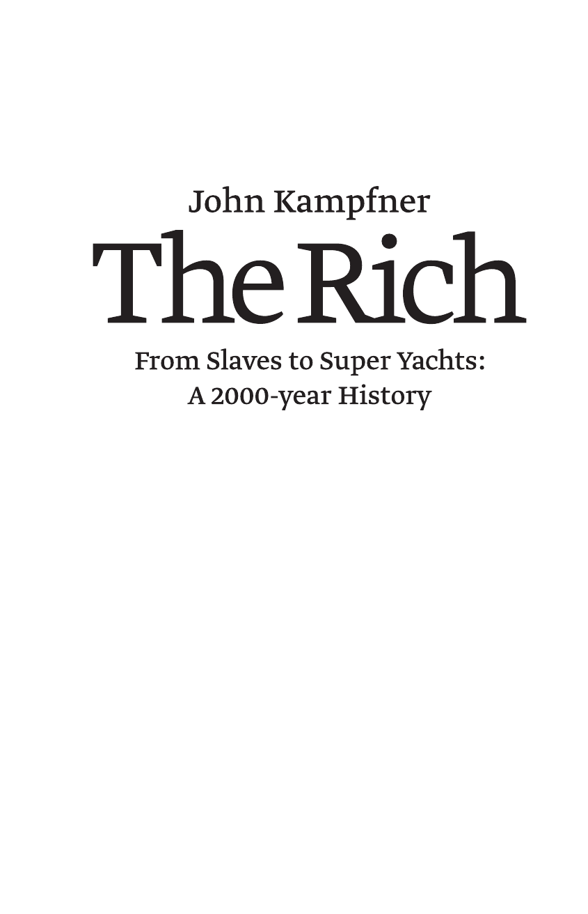 Кампфнер Джон Богачи - страница 3