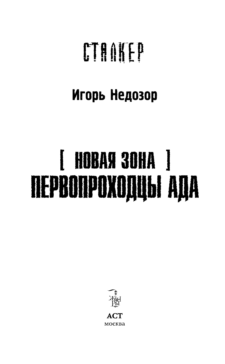 Черный Игорь Витальевич Новая Зона. Первопроходцы ада - страница 3