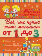 Всё, что нужно знать малышам от 1 до 3 лет. Детская энциклопедия