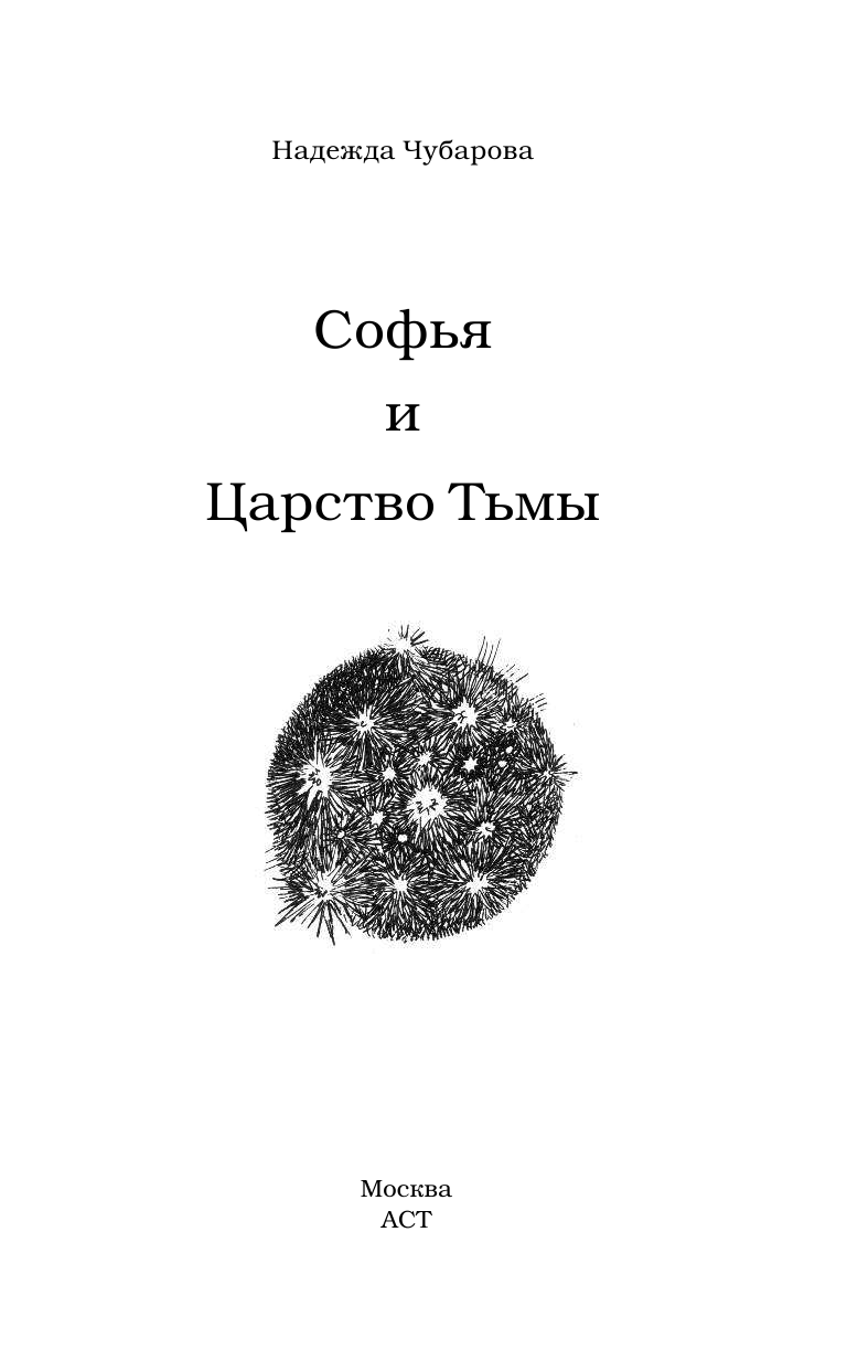 Чубарова Надежда Александровна Софья и Царство Тьмы - страница 2