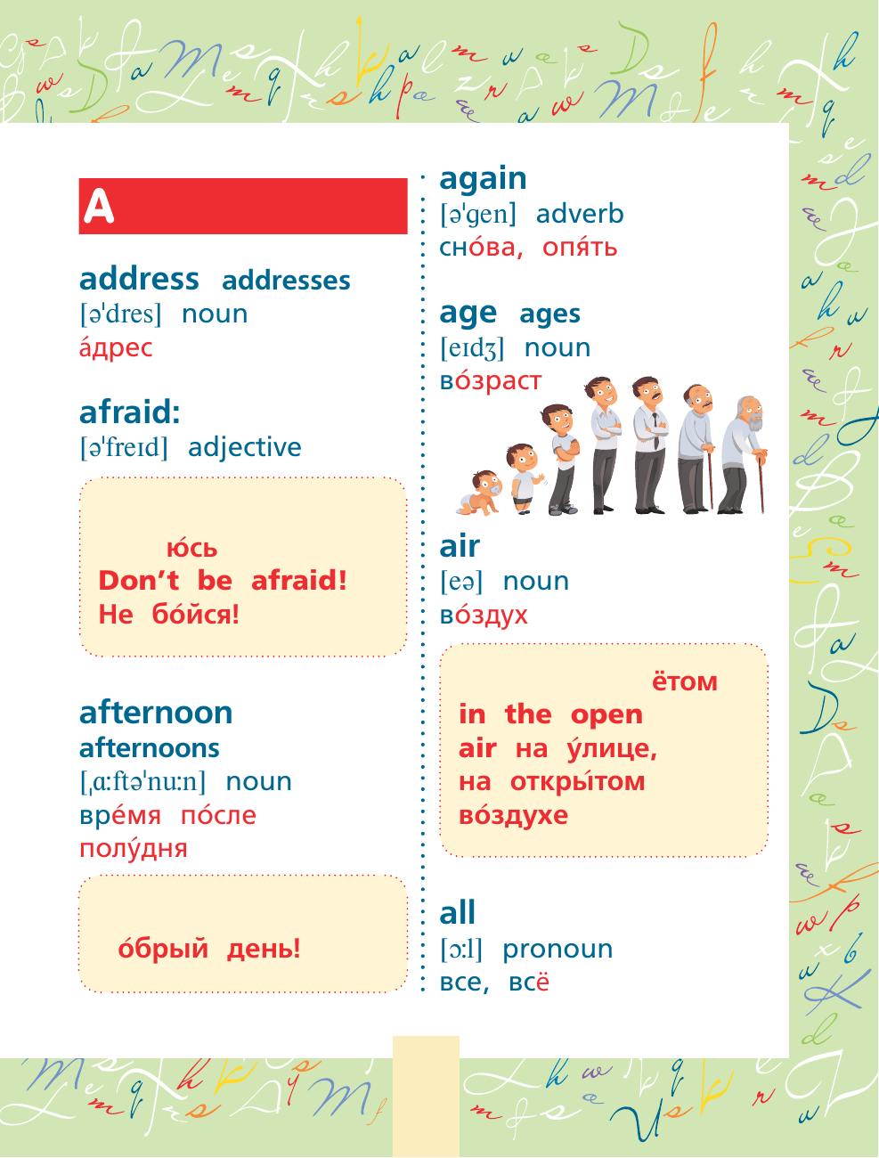  Мой первый английский словарь - страница 4