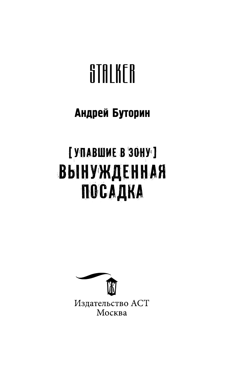 Буторин Андрей Русланович Упавшие в Зону. Вынужденная посадка - страница 4