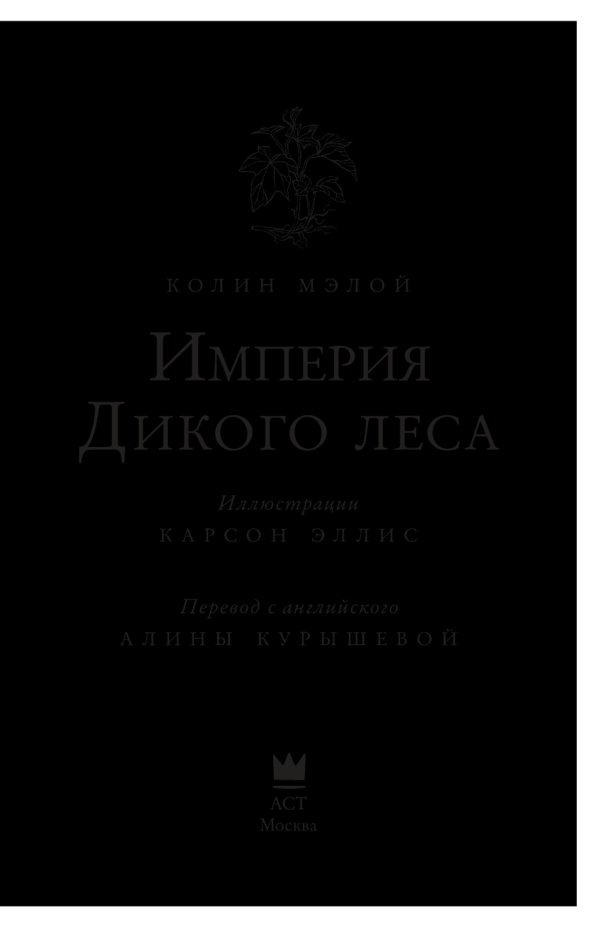 Мэлой Колин Империя Дикого леса - страница 4