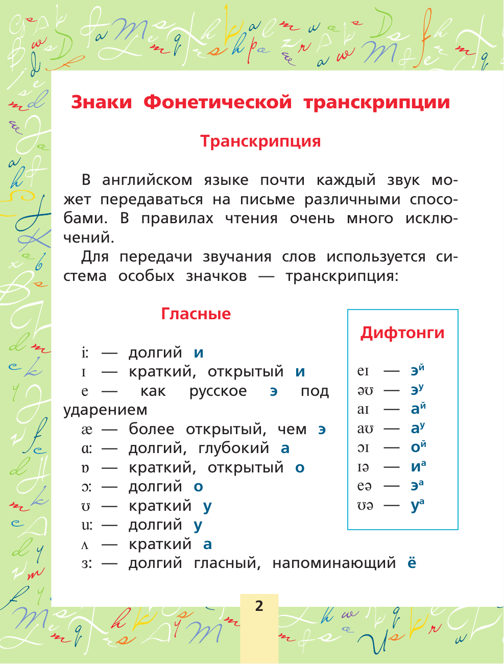 Матвеев Сергей Александрович Английский язык. Тренажер по чтению - страница 2