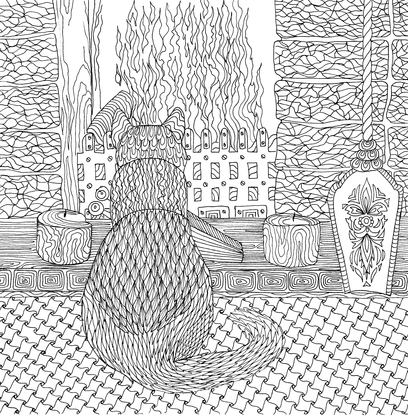 Дорофеева Виктория Алексеевна Магические рисунки для медитации. Стихия огня - страница 4