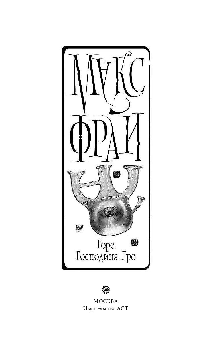 Фрай Макс Горе господина Гро - страница 3