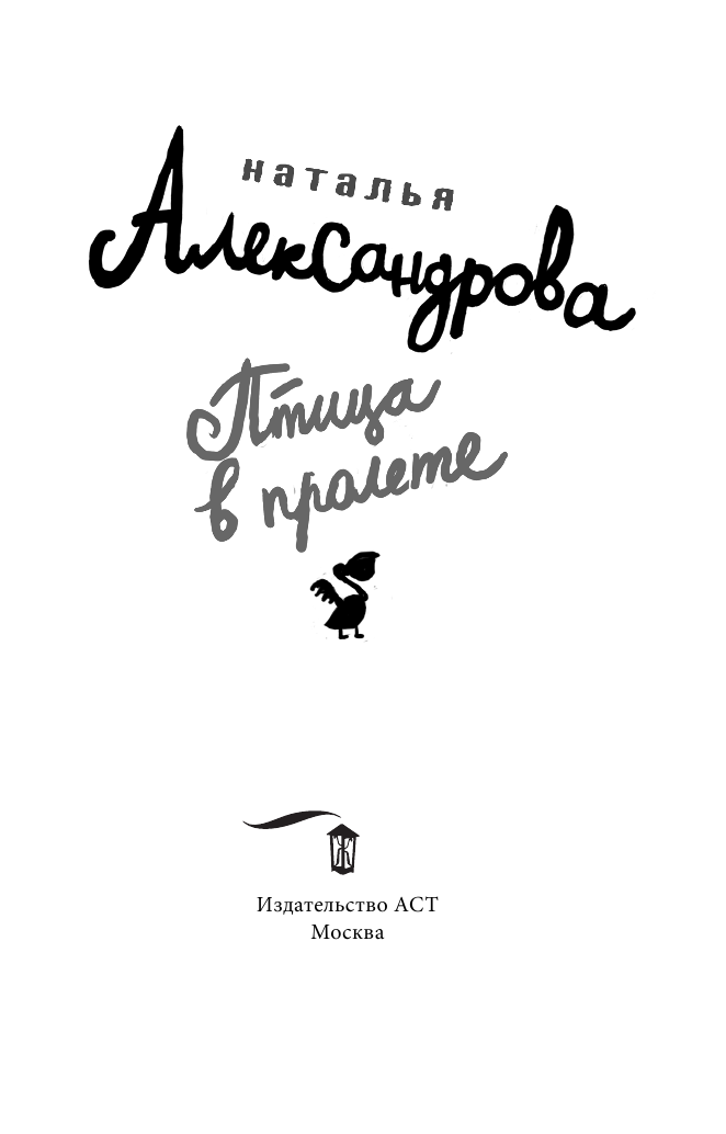 Александрова Наталья Николаевна Птица в пролете - страница 4