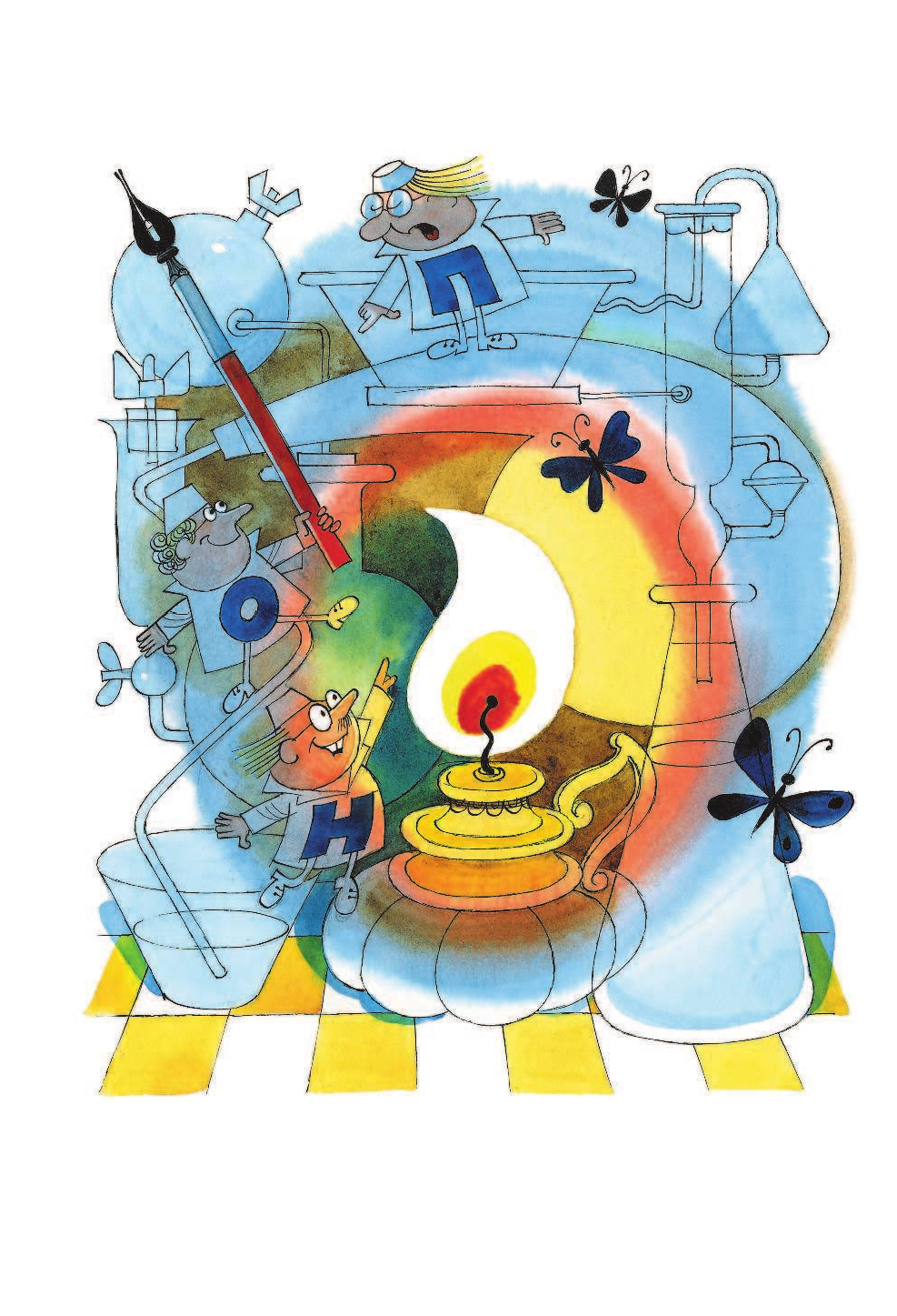 Токмакова Ирина Петровна Аля, Кляксич и буква А. Рисунки В.Чижикова - страница 3