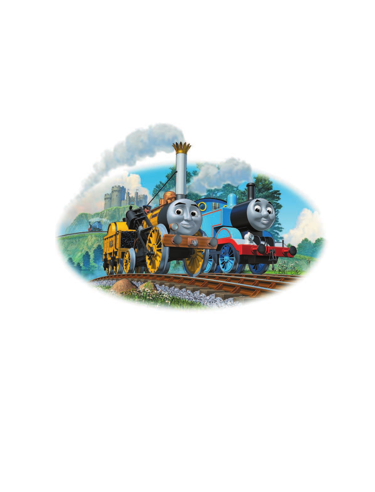 Одри Уилберт Томас и его друзья. Король железной дороги - страница 3