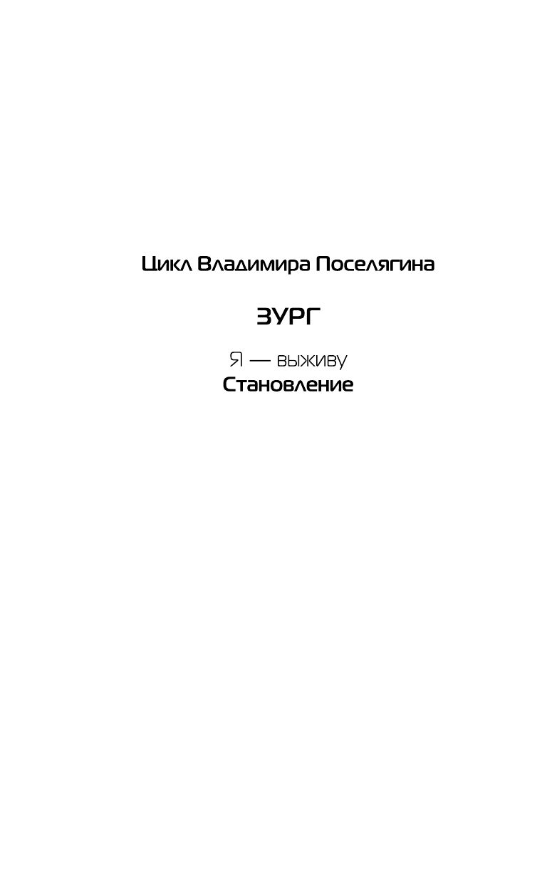 Поселягин Владимир Геннадьевич Становление - страница 3