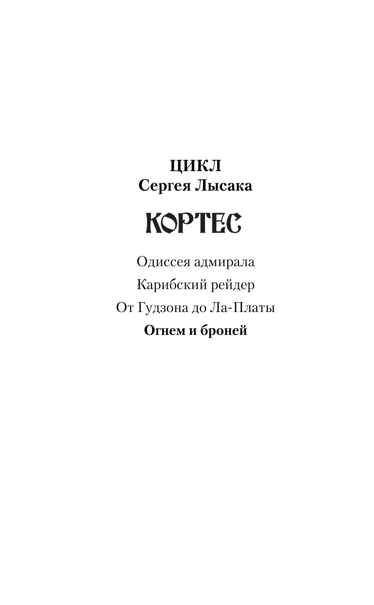Лысак Сергей Васильевич Огнем и броней - страница 3