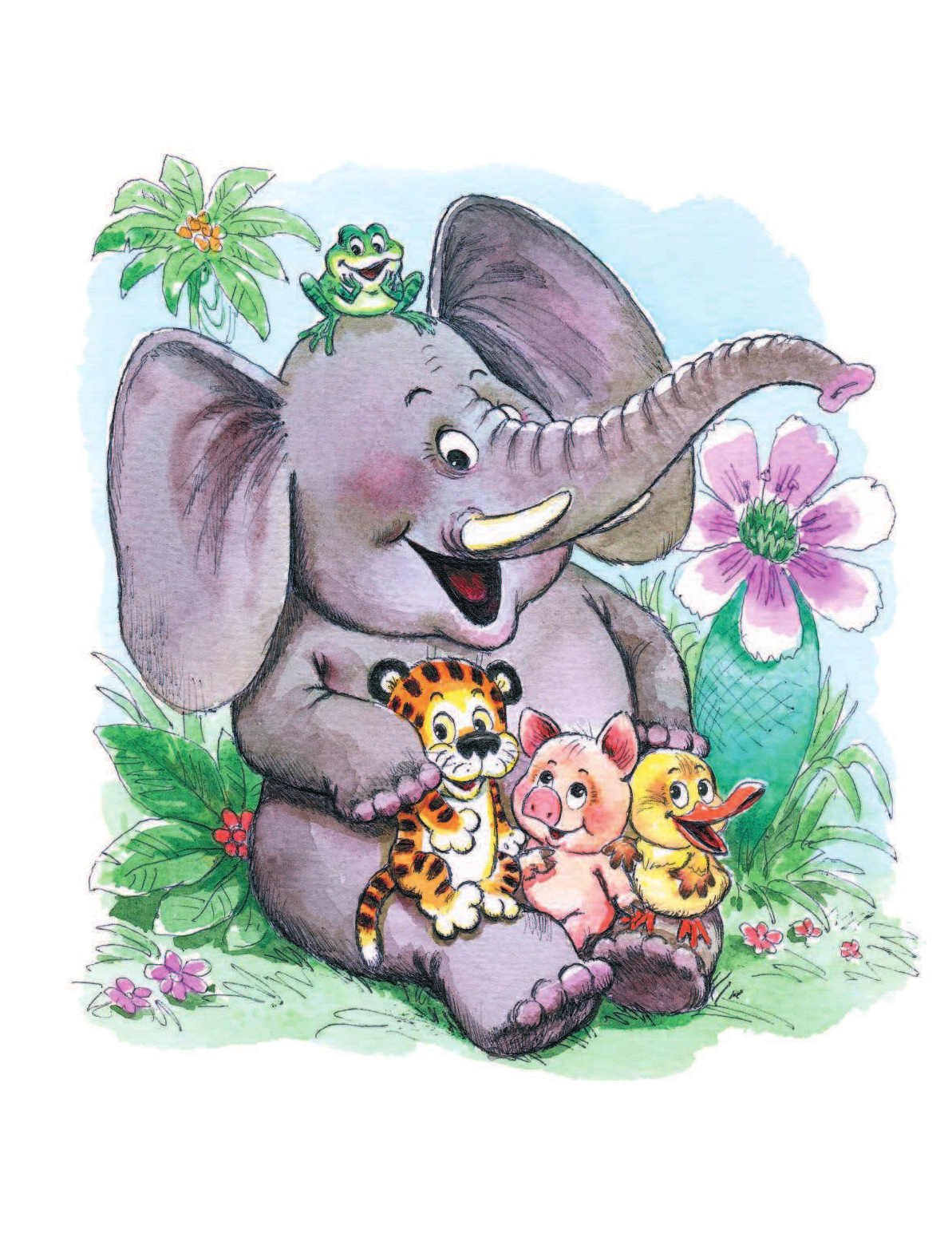 Маршак Самуил Яковлевич, Успенский Эдуард Николаевич, Сутеев Владимир Григорьевич Ласковые сказки - страница 3