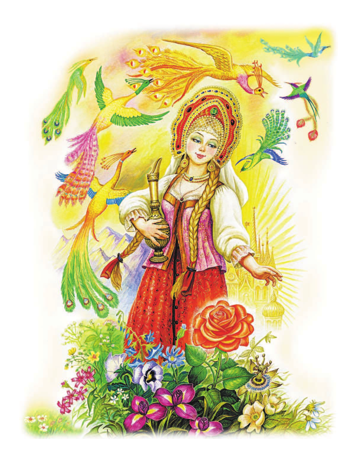 Пушкин Александр Сергеевич, Аксаков Сергей Тимофеевич, Платонов Андрей Платонович Волшебное кольцо. Сказки русских писателей - страница 3