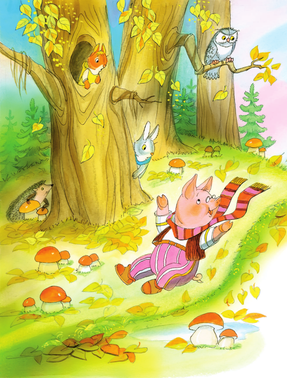 Михалков Сергей Владимирович Три поросёнка - страница 4