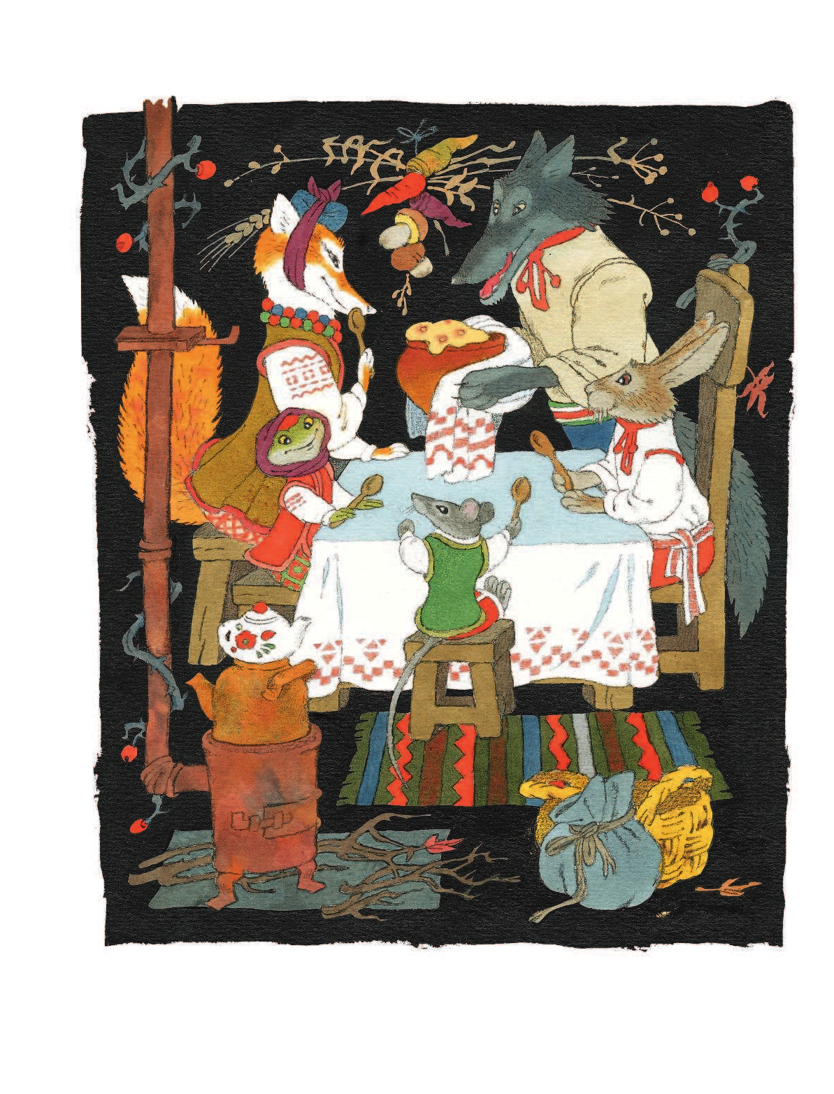 Сутеев Владимир Григорьевич, Бианки Виталий Валентинович, Козлов Сергей Григорьевич Зимние сказки - страница 4