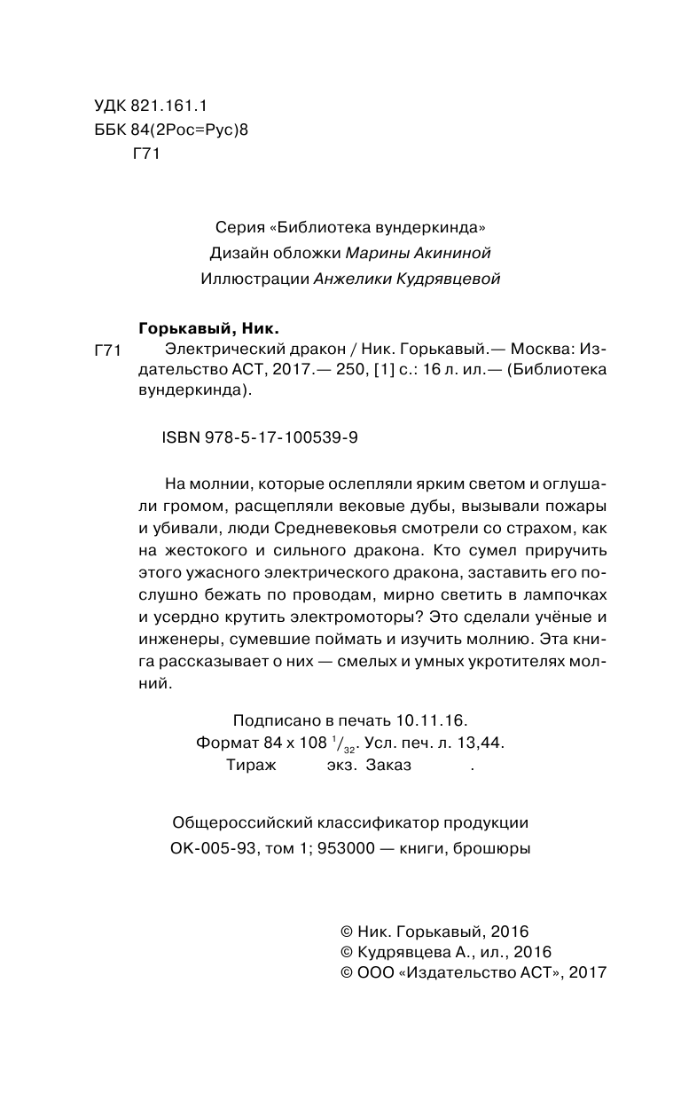 Горькавый Ник  Электрический дракон - страница 3