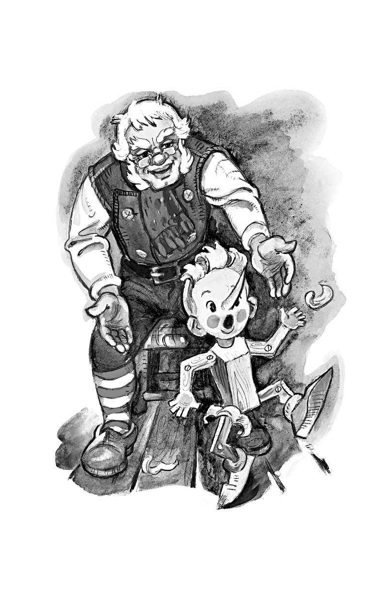 Толстой Алексей Николаевич Золотой ключик, или приключения Буратино - страница 3