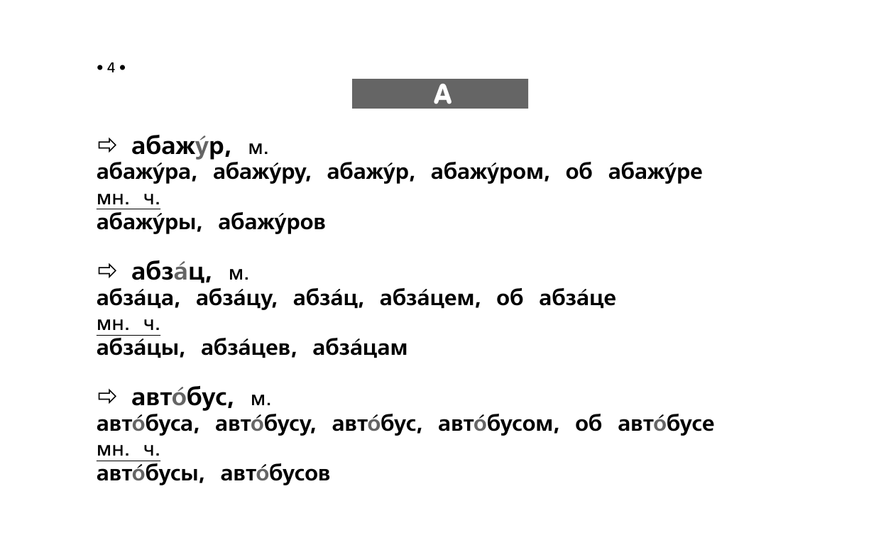  Словарные слова русского языка - страница 3