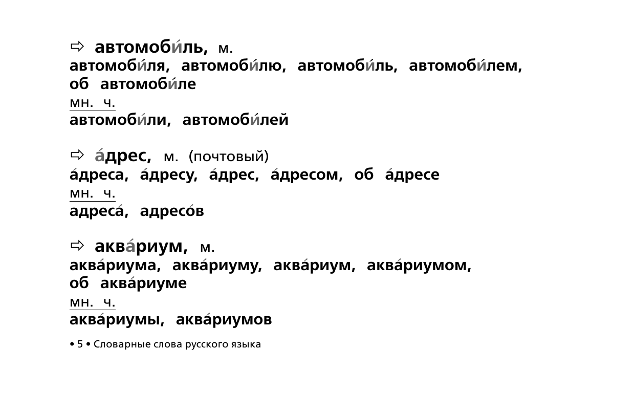  Словарные слова русского языка - страница 4