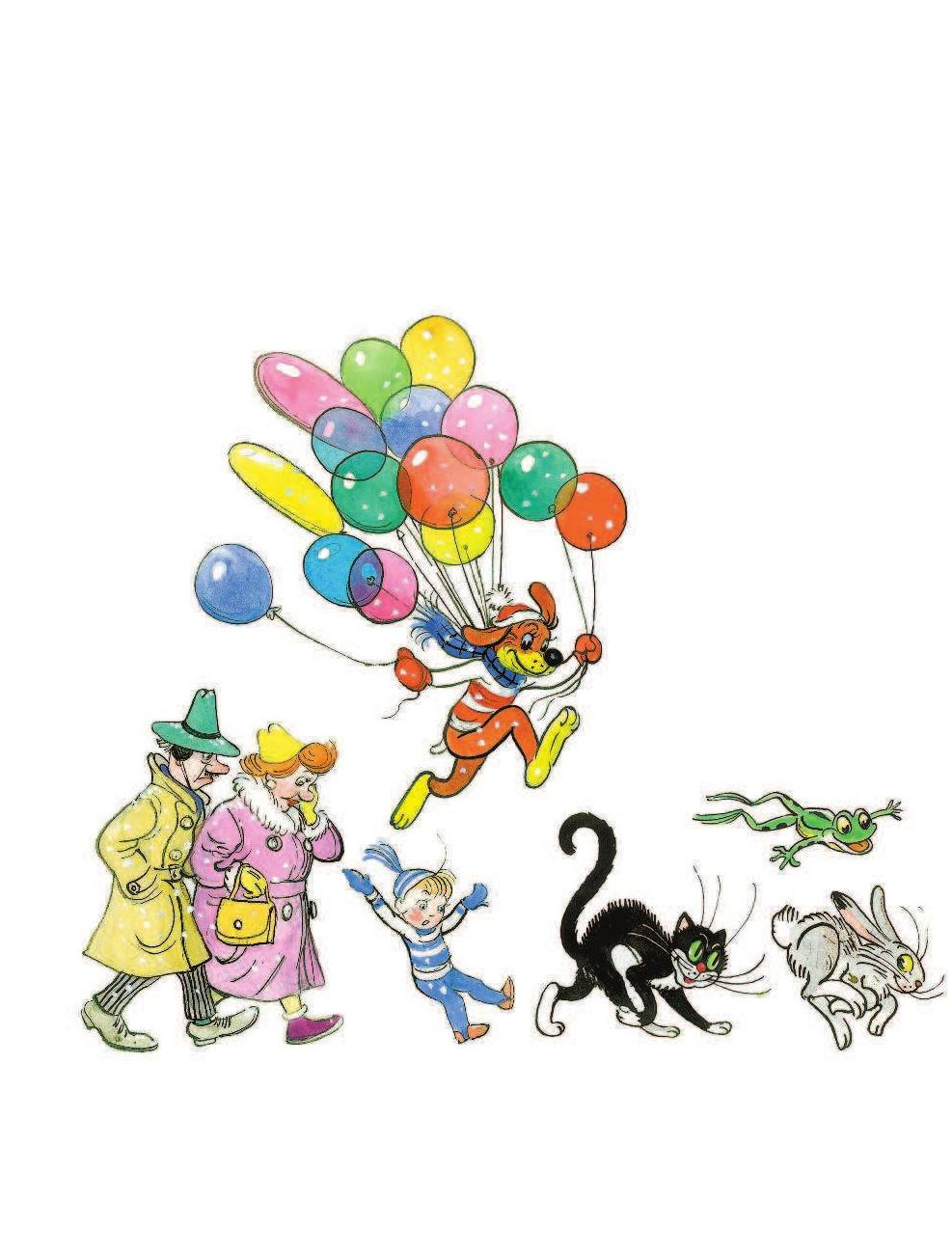 Остер Григорий Бенционович Котёнок по имени Гав. Сказки Г. Остера в рисунках В. Сутеева - страница 3