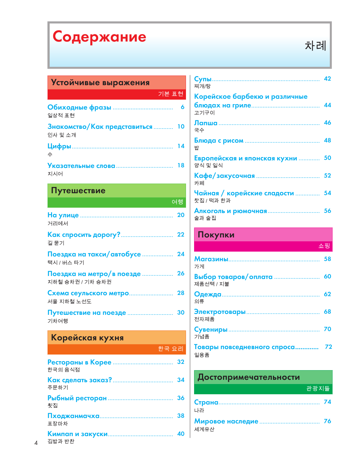  Иллюстрированный самоучитель корейского языка - страница 3