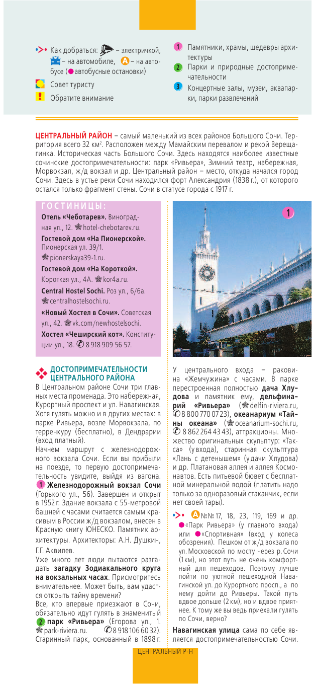 <не указано> Большой Сочи. Карта+путеводитель - страница 3