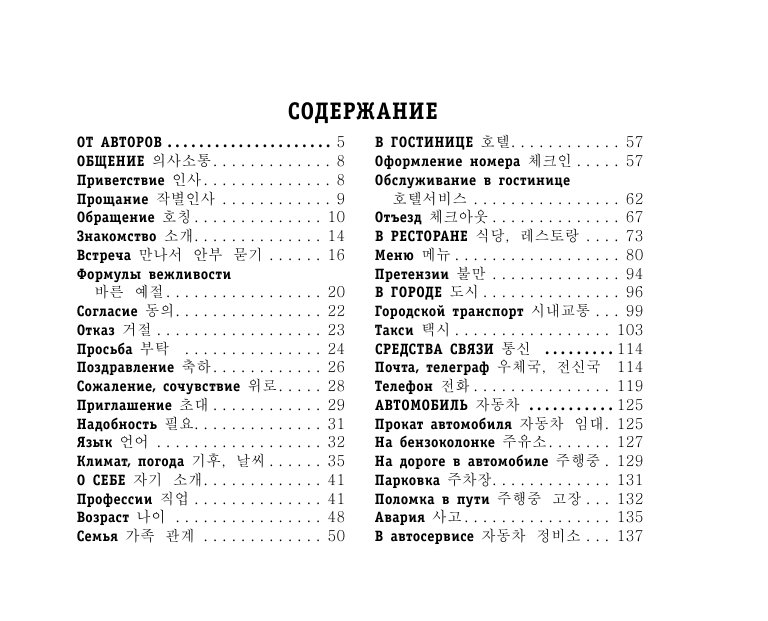 Чун Ин Сун, Погадаева Анастасия Викторовна Русско-корейский разговорник - страница 4