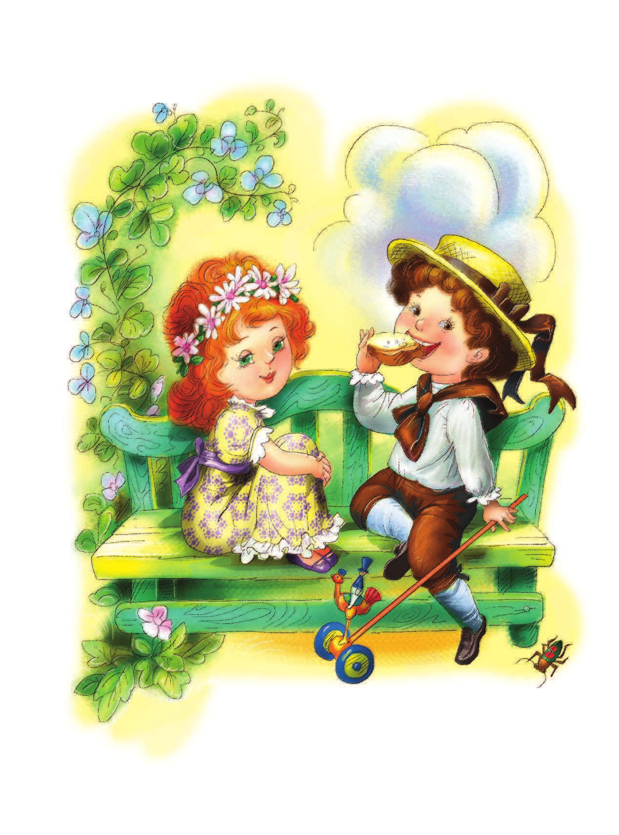 Маршак Самуил Яковлевич Лучшие песенки, потешки, колыбельные - страница 2