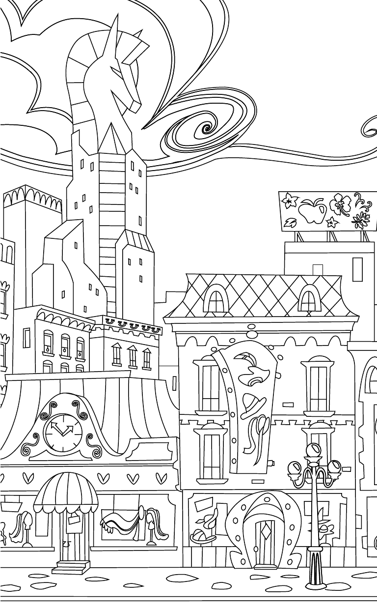 Бэрроу Дж. М. Мой маленький пони. Лира, Бон-Бон и пони в чёрном - страница 3