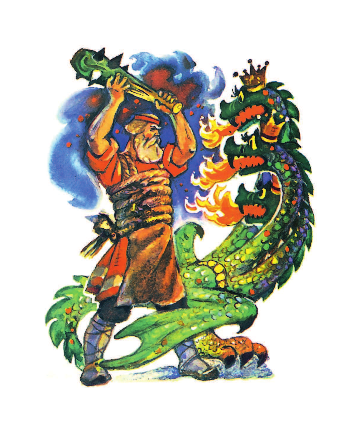 Бианки Виталий Валентинович Русские народные сказки. Рисунки Л. Владимирского - страница 2