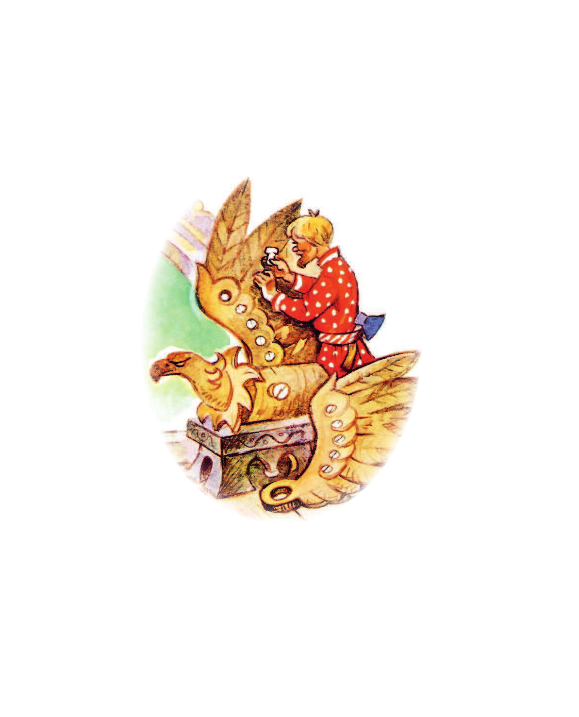 Бианки Виталий Валентинович Русские народные сказки. Рисунки Л. Владимирского - страница 4