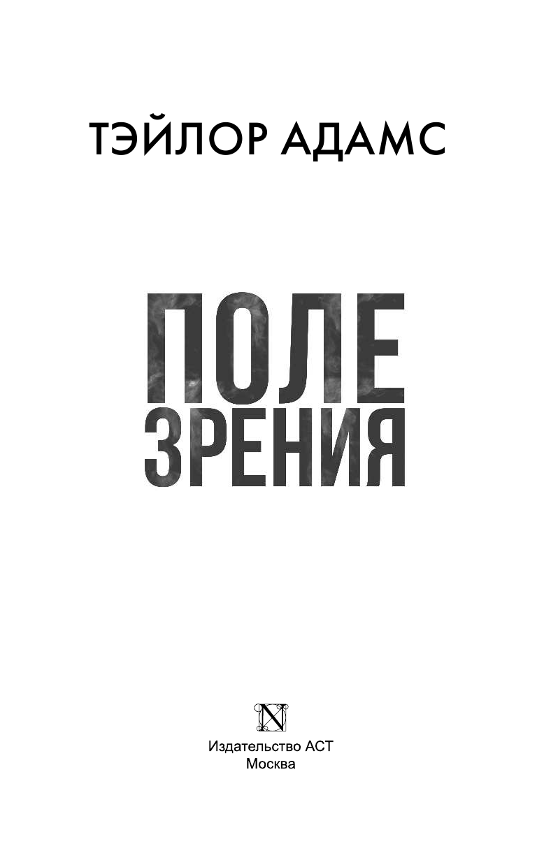 Адамс Тэйлор Поле зрения - страница 4