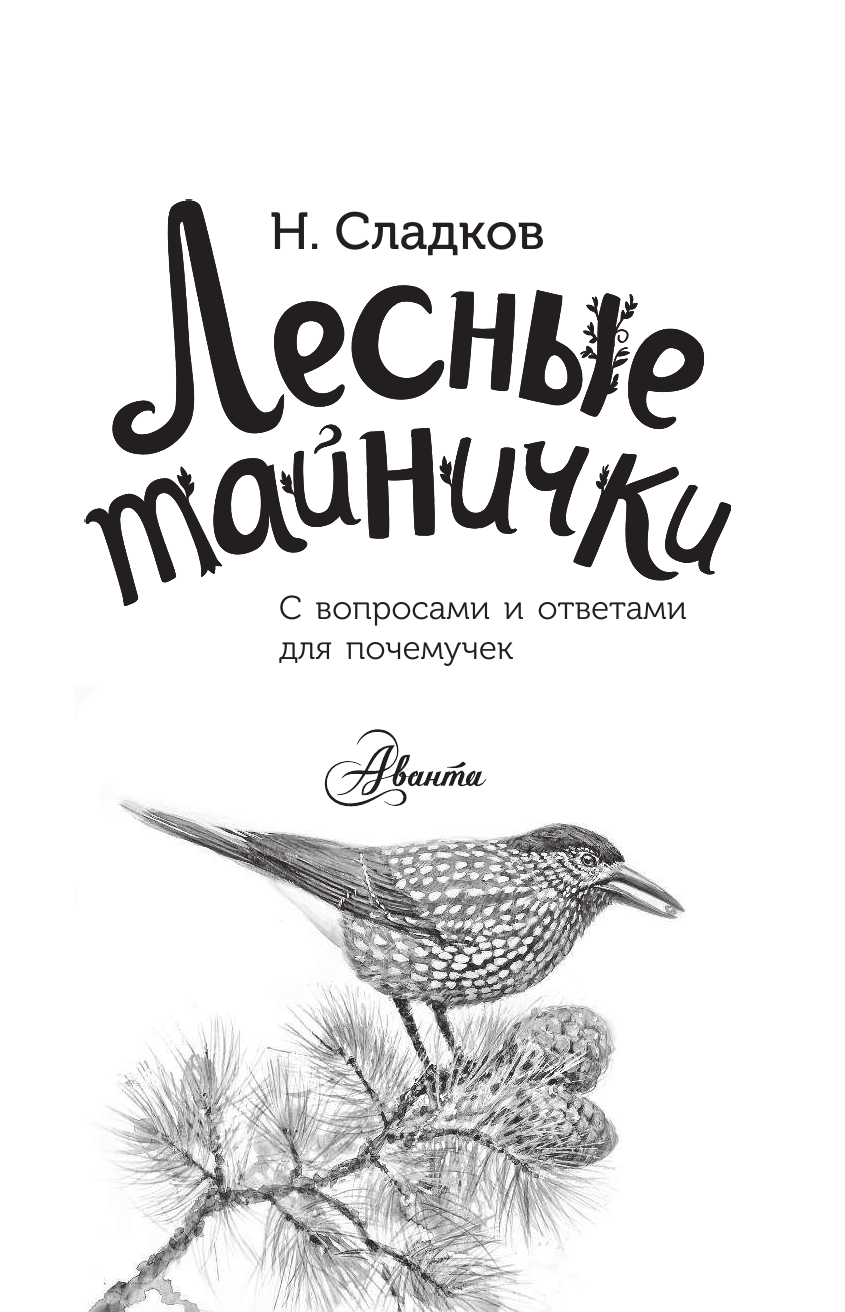 Сладков Николай Иванович Лесные тайнички - страница 2