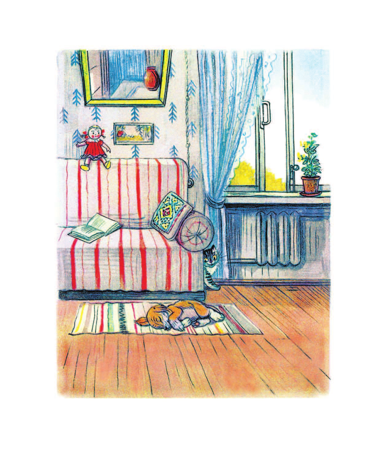 Маршак Самуил Яковлевич, Остер Григорий Бенционович, Сутеев Владимир Григорьевич Как кот стал Котом-Котофеичем - страница 3