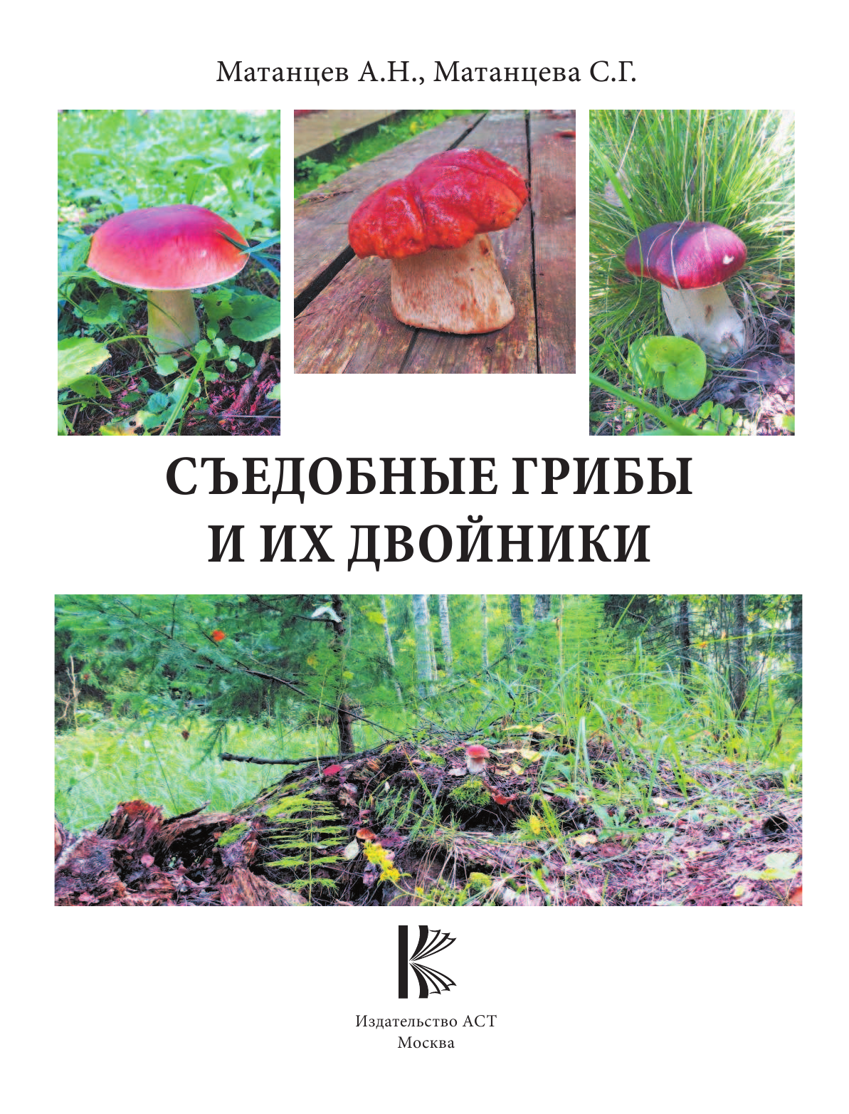 Матанцев Александр Николаевич, Матанцева С. Г. Съедобные грибы и их двойники - страница 2