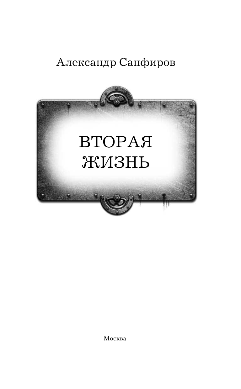Санфиров Александр Юрьевич Вторая жизнь - страница 4