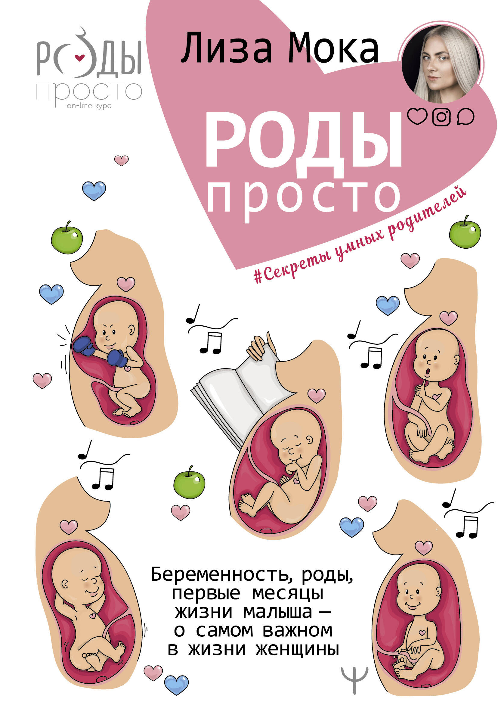 Мока Лиза  Роды - просто. Беременность, роды, первые месяцы жизни малыша - о самом важном в жизни женщины - страница 0