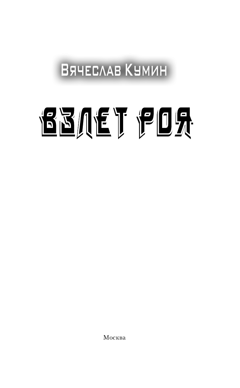 Кумин Вячеслав  Взлет Роя - страница 4