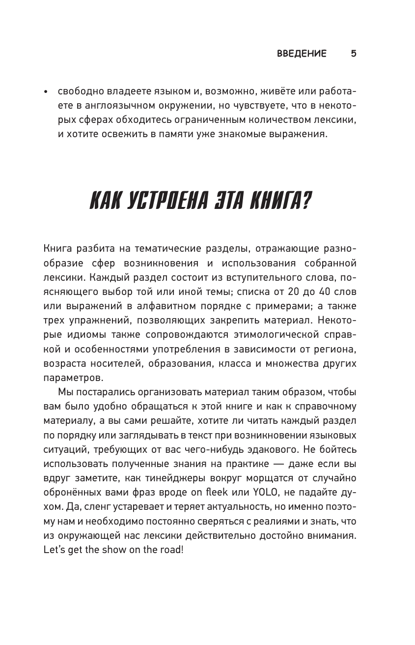 Мастридер Григорий , Кукуленко Елизавета Сленг Бэнг! Путеводитель по английскому сленгу - страница 4