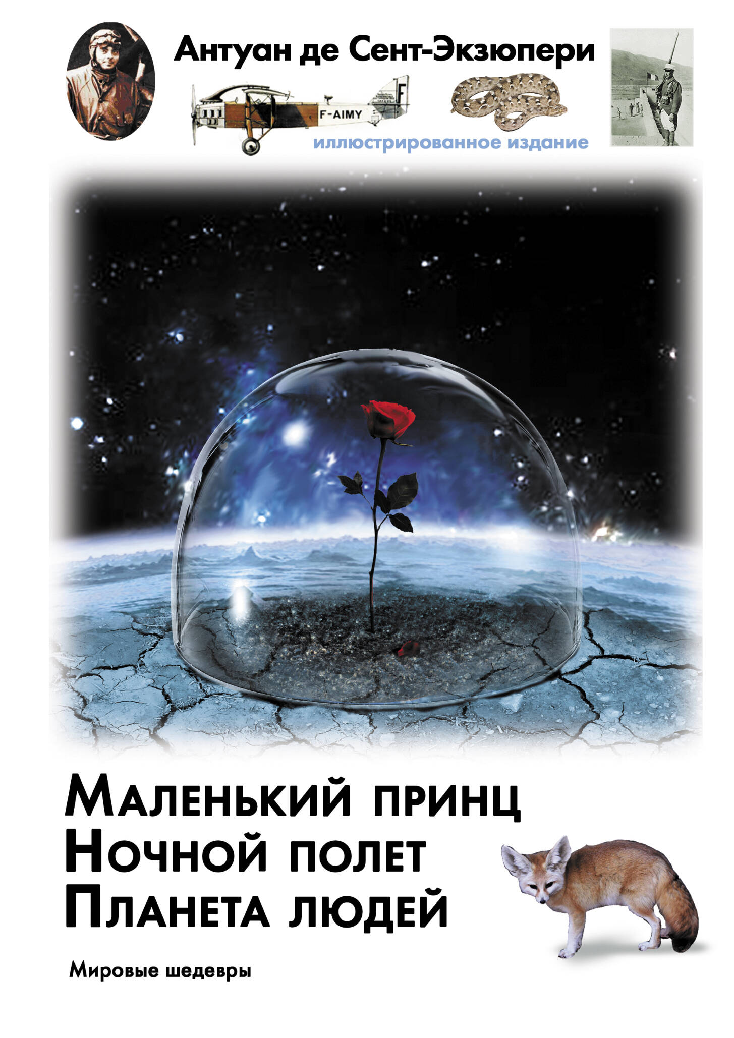 Сент-Экзюпери Антуан де Маленький принц. Ночный полет. Планета людей - страница 0