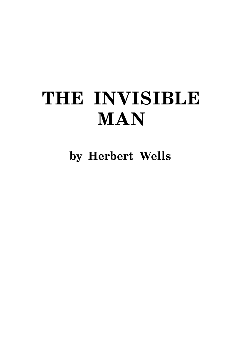 Уэллс Герберт Джордж Человек-невидимка. Уникальная методика обучения языку В. Ратке - страница 4