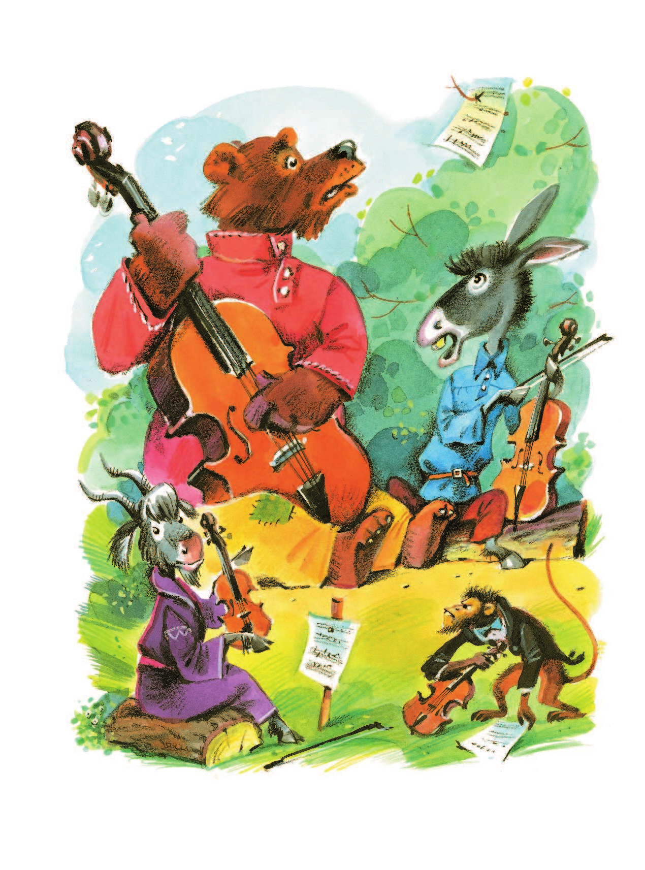 Крылов Иван Андреевич Басни для детей. 250 лет со дня рождения И.А.Крылова - страница 3