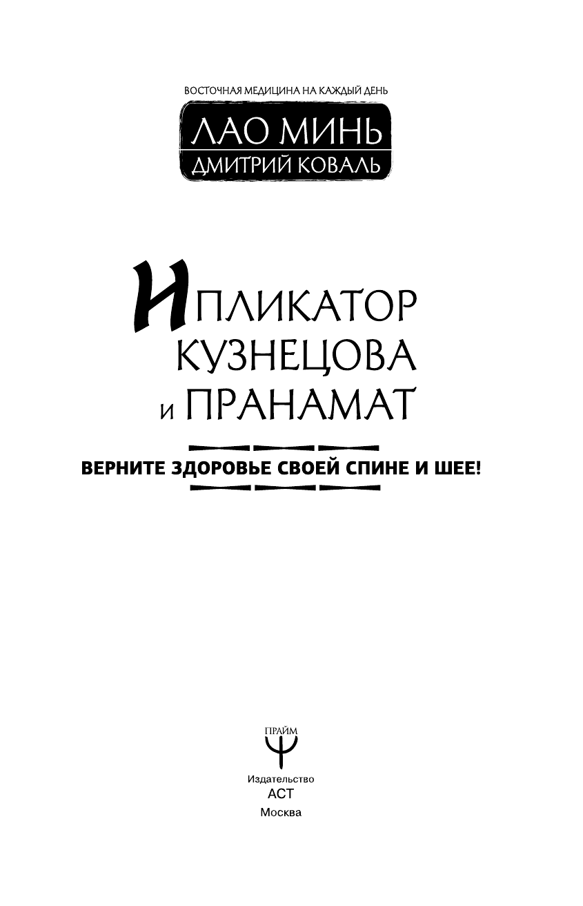 Коваль Дмитрий  Ипликатор Кузнецова и Пранамат. Верните здоровье своей спине и шее! - страница 2