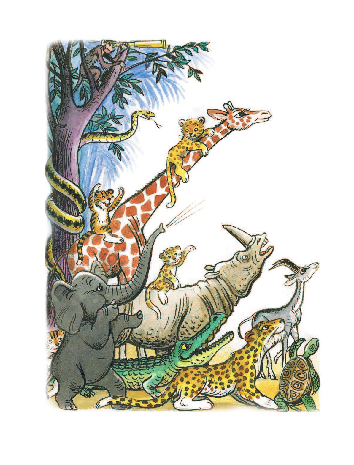 Чуковский Корней Иванович Все сказки. Рисунки В.Сутеева - страница 3