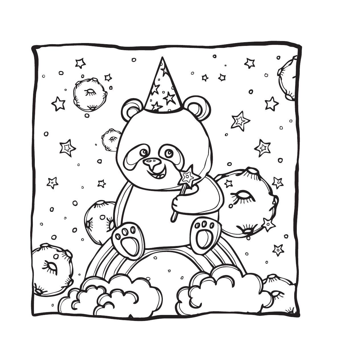 Аленушкина Евгения Сергеевна Панды. Рисунки для медитаций - страница 4