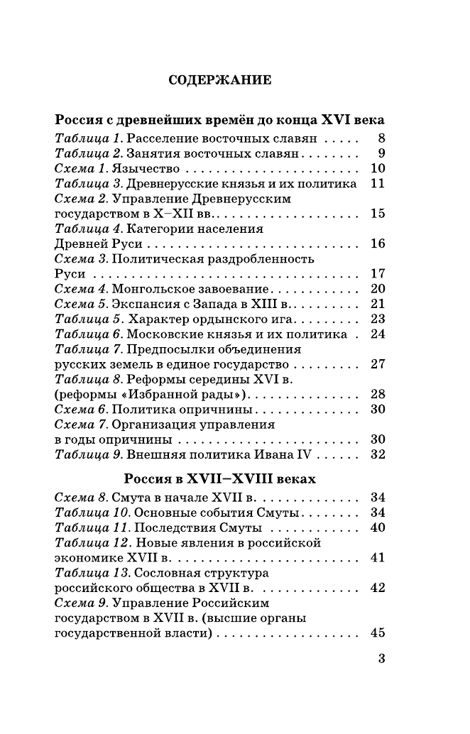 Баранов Петр Анатольевич ЕГЭ. История России в таблицах и схемах для подготовки к ЕГЭ. 10-11 классы - страница 4
