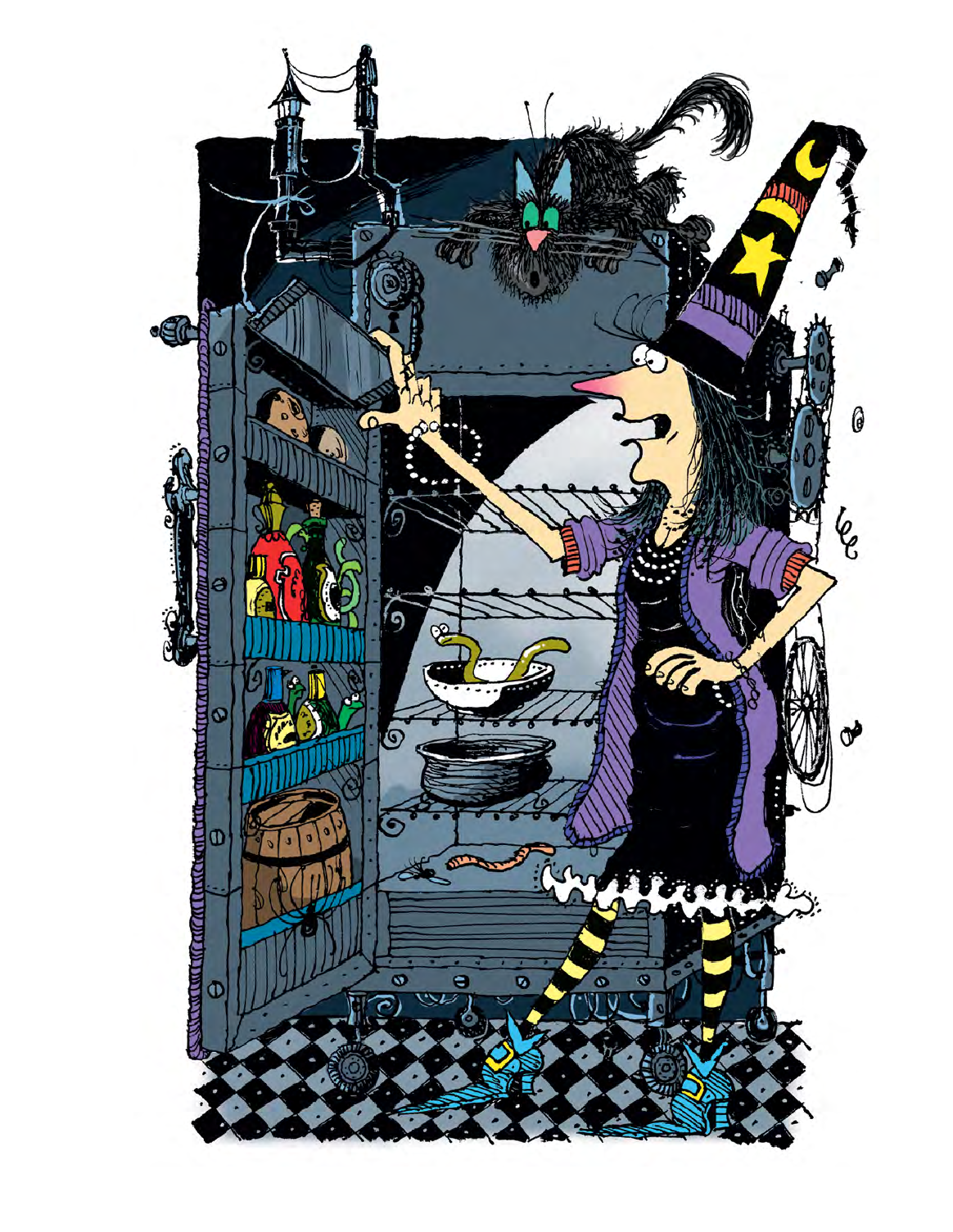 Оуэн Лора, Пол Корки Ведьмочка Винни и вредная тётушка - страница 1