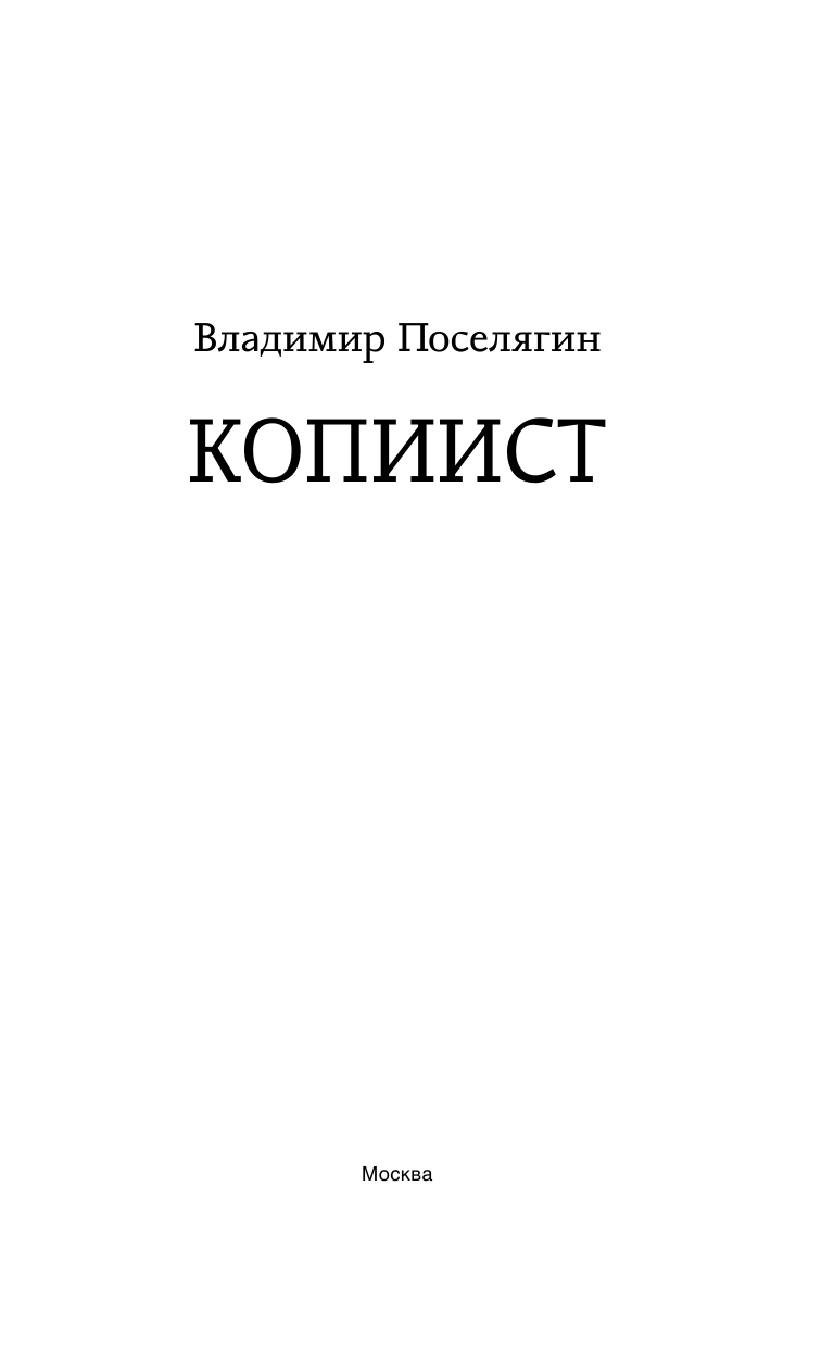Поселягин Владимир Геннадьевич Копиист - страница 4