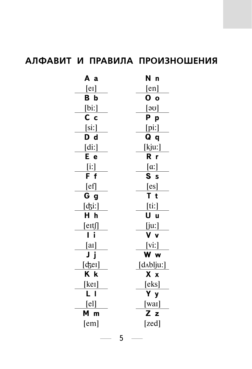 Разумовская Ольга Все правила английского языка для начальной школы - страница 4