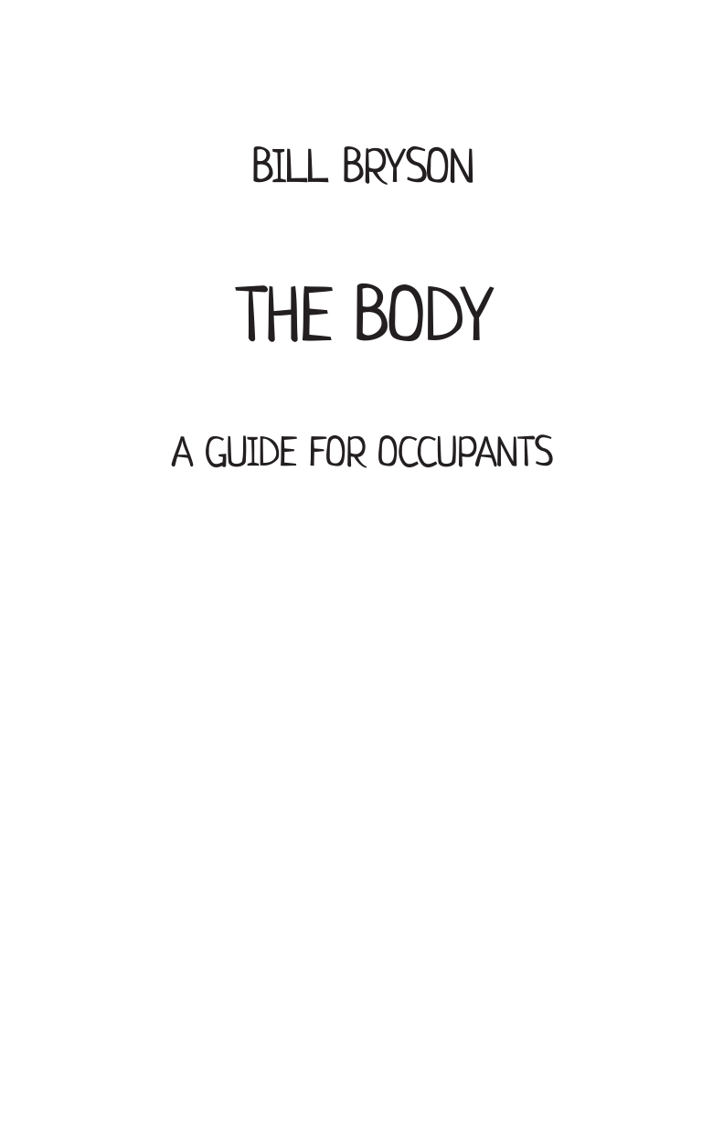 Брайсон Билл Тело - страница 3